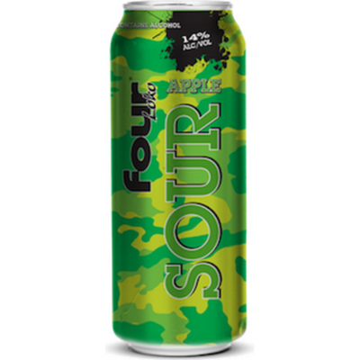 Four Loko Sour Apple Beer 23.5 oz Can