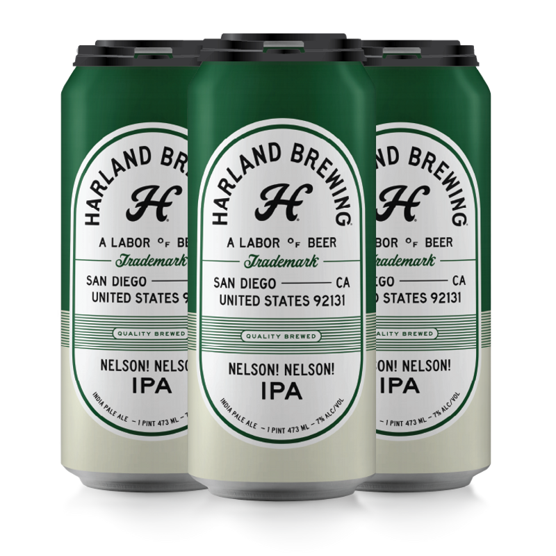 Harland Brewing Nelson! Nelson! 16oz Can