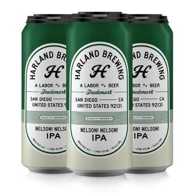 Harland Brewing Nelson! Nelson! 16oz Can