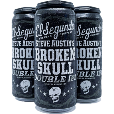 El Segundo Steve Austin's Broken Skull Double Ipa 4 Pack 16oz Cans