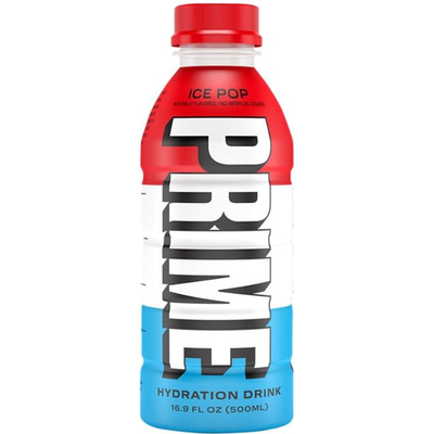 Prime Energy Hydration Ice Pop Flavored 16.9oz Bottle