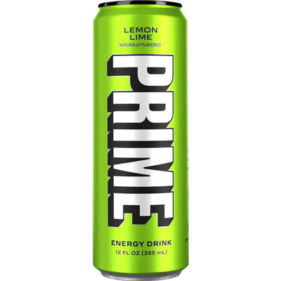 Prime Energy Hydration Lemon Lime Flavored 12oz Can