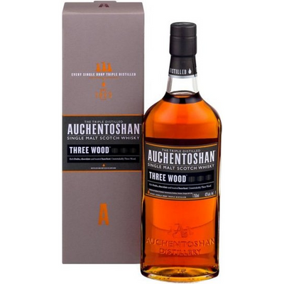 Auchentoshan Three Wood Single Malt Scotch Whisky 750mL