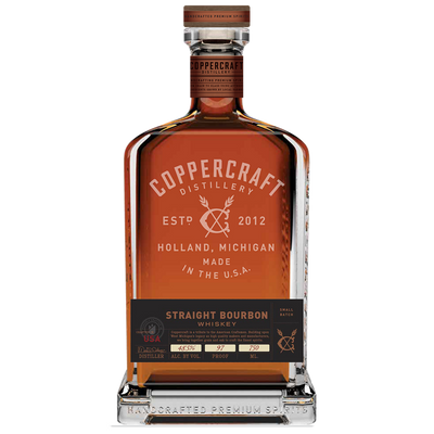 Coppercraft Distillery Straight Bourbon Whiskey 750mL