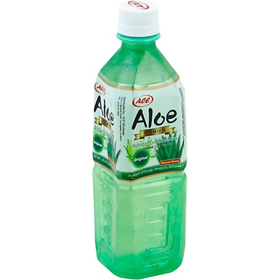Ace Aloe Vera Juice 16.9oz Plastic Bottle