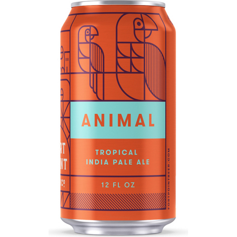 Fort Point Animal IPA 6x 12oz Cans