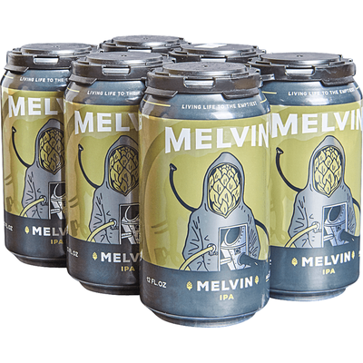 Melvin IPA 6x 12 oz cans (7.5% ABV)