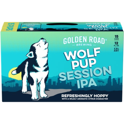 Golden Road Brewing Wolf Pup Session IPA 15x 12oz Cans