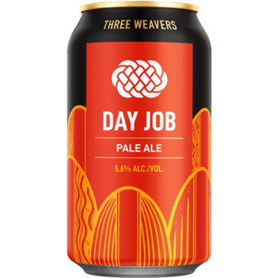 Three Weavers Day Job Pale Ale 6 Pack 12 oz Cans 5.6% ABV