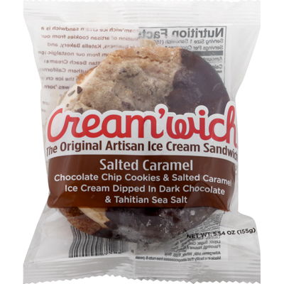 Cream'wich Salted Caramel 5oz Count