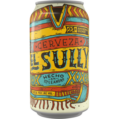 21st Amendment El Sully Lager 6x 12 oz cans (4.8% ABV)