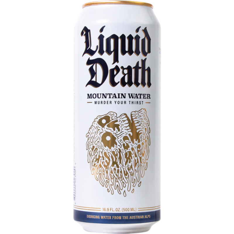 Liquid Death Mountain Water 16.9oz Can