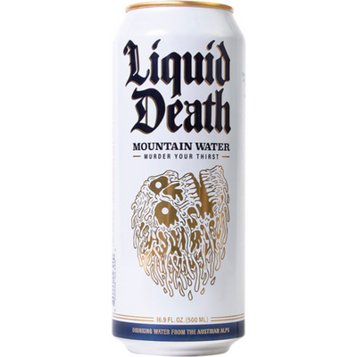 Liquid Death Mountain Water 16.9oz Can