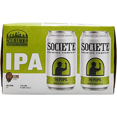 Societe Brewing The Pupil IPA 6x 12oz Cans