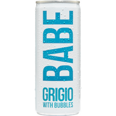 Babe with Bubbles Pinot Grigio 4 Pack Aluminium Cans 250mL