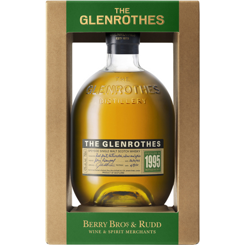 The Glenrothes Speyside Single Malt Scotch Whisky 1995 750mL