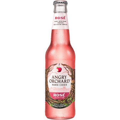 Angry Orchard Hard Cider Rosé 6 Pack 12 oz Bottles