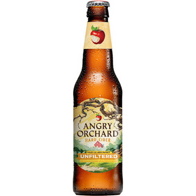 Angry Orchard Unfiltered Crisp Apple 6x 12oz Bottles