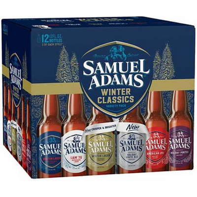 Samuel Adams Winter Lager 12 Pack 12 oz Bottles