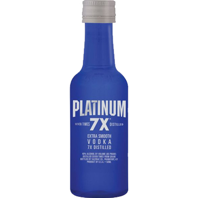 Platinum 7X Vodka 50mL