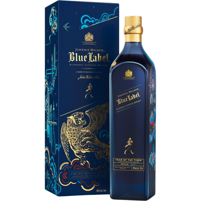 Johnnie Walker Blue Label Limited Edition Year Of The Tiger 750ml Bottle