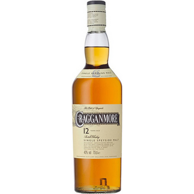 Cragganmore Single Speyside Malt Scotch Whisky 12 Year 750mL