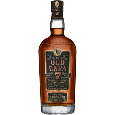 Old Ezra Kentucky Straight Bourbon Whiskey Barrel Strength 7 Year 750mL