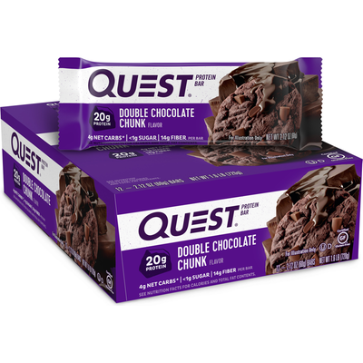 Quest Protein Bar Double Chocolate Chunk 2.12 oz