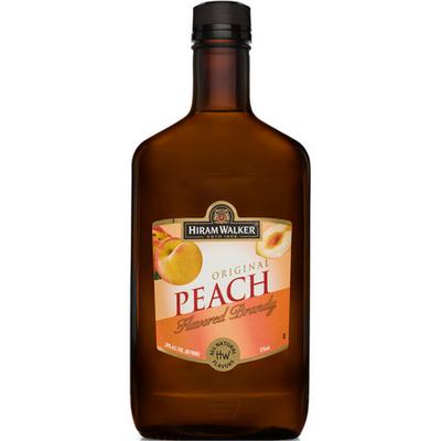 Hiram Walker Peach Brandy 375mL