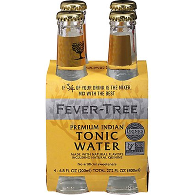 Fever-Tree Indian Tonic Water 4 Pack 6.8oz Bottles