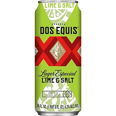 Dos Equis Lager Lime & Salt Pilsner 24 oz Can