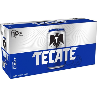 Tecate Light 18 Pack 12 oz Cans