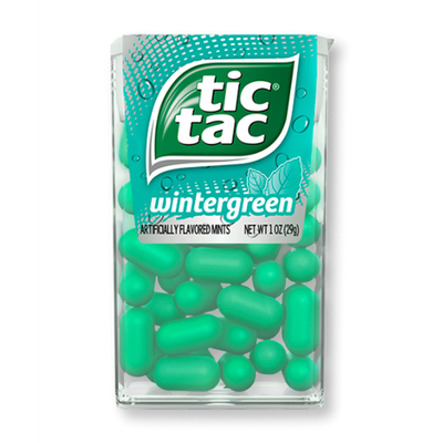 Tic Tac Artificially Flavored Mints Wintergreen 1 oz Box