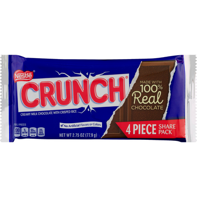 Crunch Shareable Candy Bar 2.75 oz