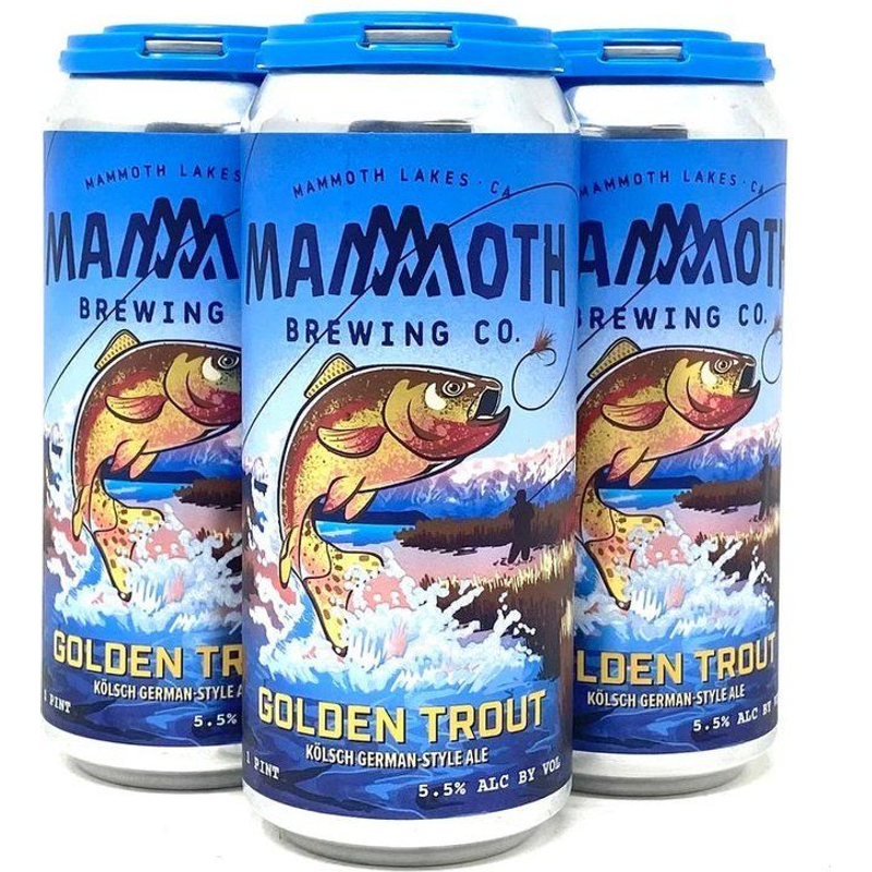 Mammoth Brewing Co. Golden Trout Kölsch Beer 12oz