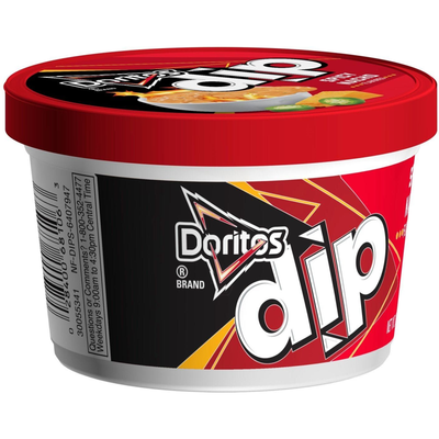 Doritos Spicy Nacho Flavored Dip 10oz Cup