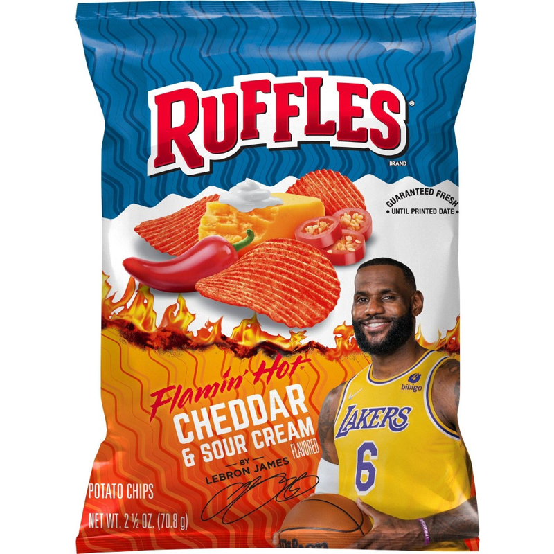 Ruffles Flamin&