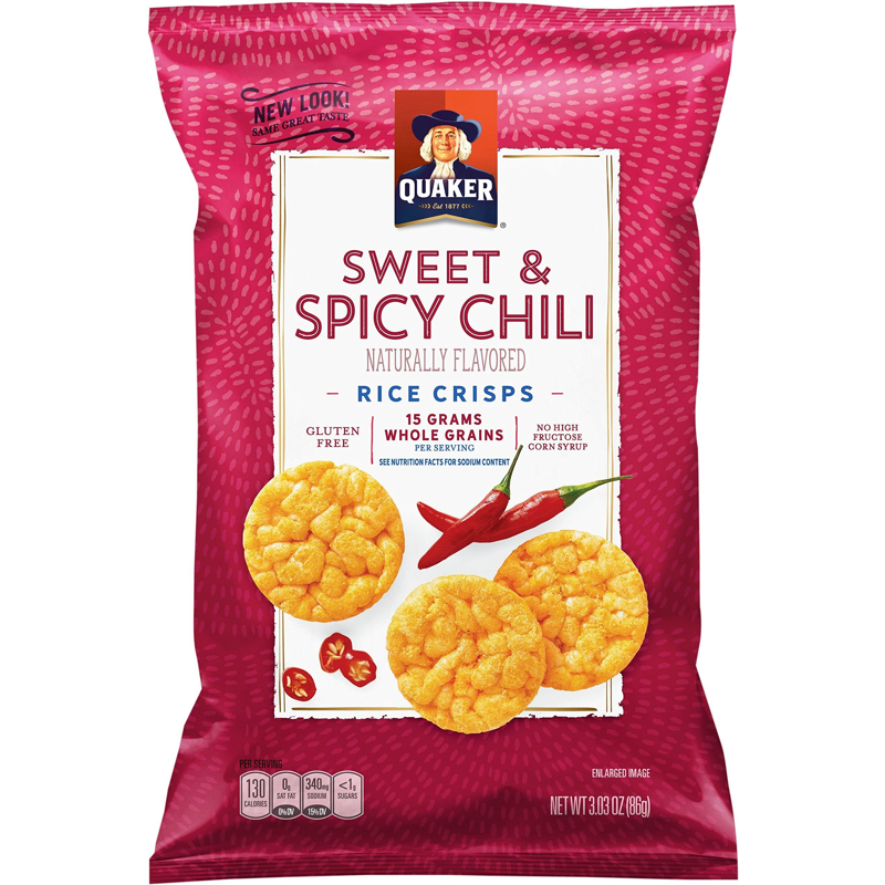 Quaker, Sweet & Spicy Chili Flavor, Rice Crisps