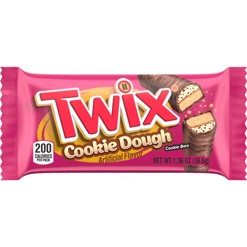 Twix Cookie Dough Milk Chocolate Bars - 1.36 Oz Bar