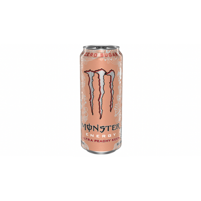 Monster Zero Sugar Ultra Peachy Keen Energy Drink 16oz Can