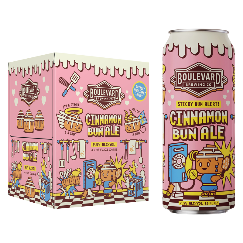 Boulevard Brewing Cinnamon Bun Ale 4 Pack 16oz Cans