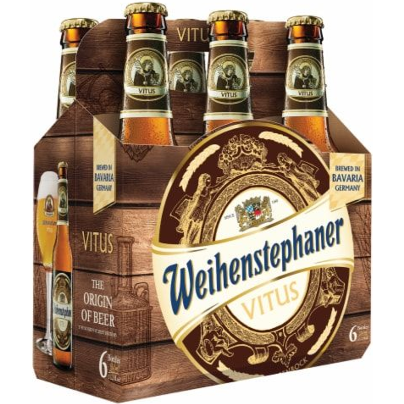 Weihenstephaner Vitus Weizenbock 6 Pack 11.2oz Pack