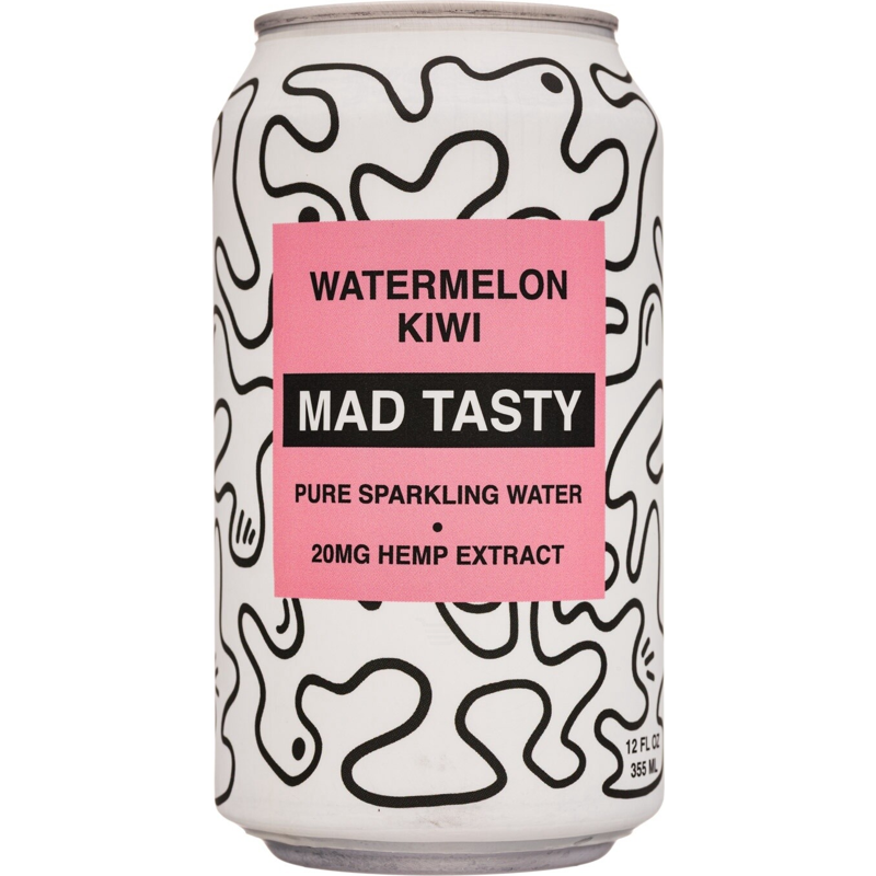 Mad Tasty Kiwi Watermelon 12oz Can