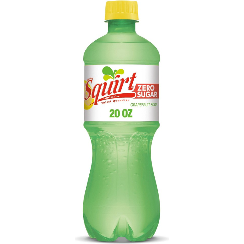 Squirt Zero Sugar Soda - 20 Fl Oz Bottle