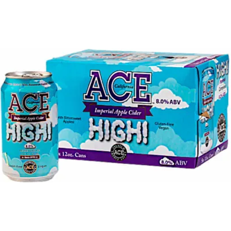 Ace High Imperal Apple Cider 6x 12oz Cans