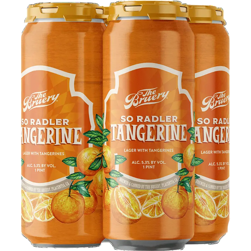 Bruery So Radler Tangerine 4 Pack 16oz Cans