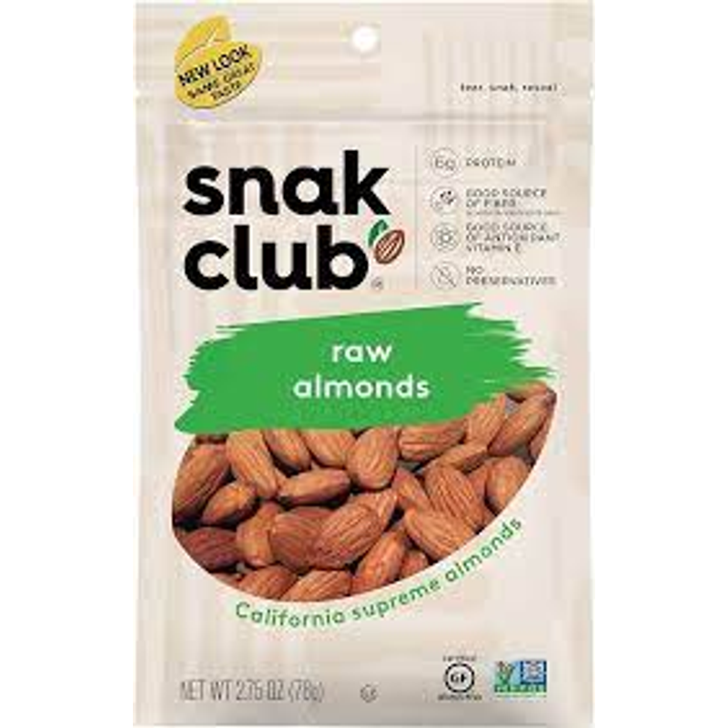 Snack Farms Raw Almonds 3oz Bag