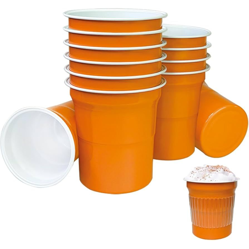 Party 12 Plastic Cups 16oz