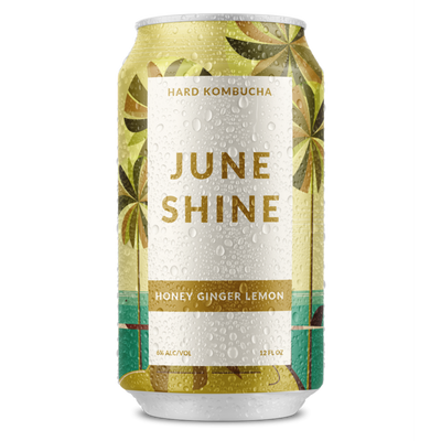 Juneshine Honey Ginger Lemon Single Can