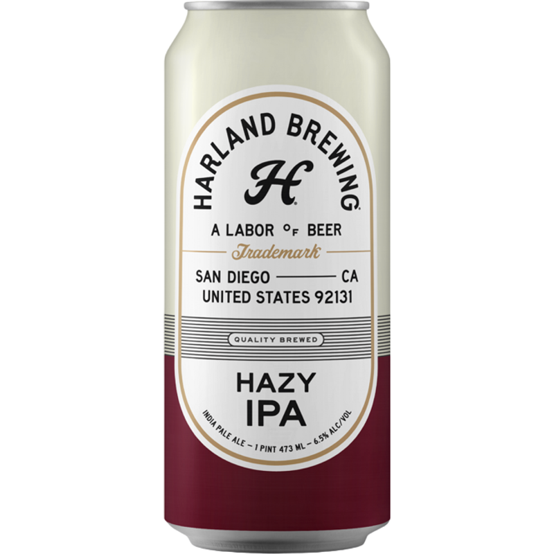 Harland Brewing Hazy IPA Beer 12oz